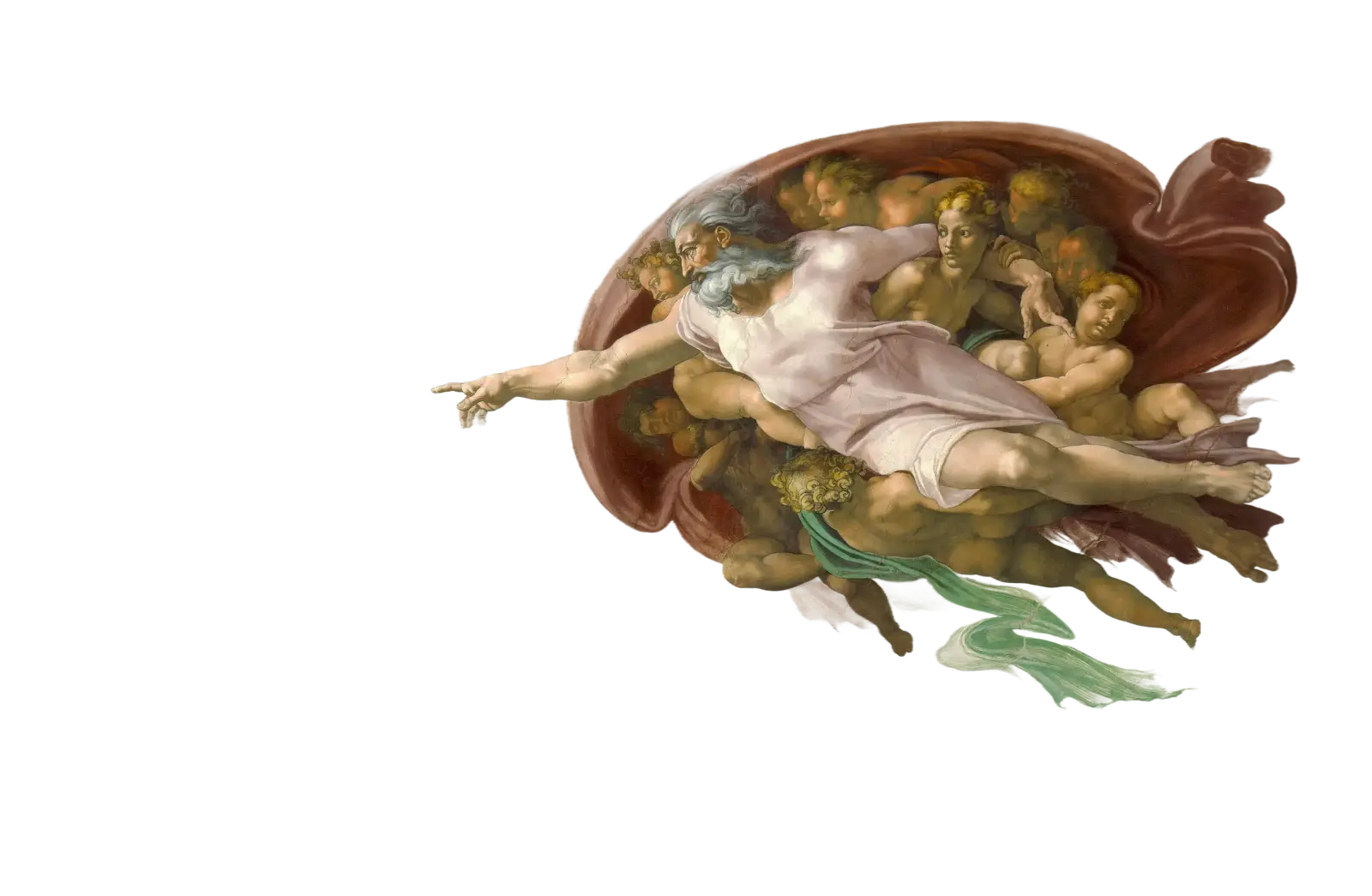 Michelangelo’s Creation of Adam's God